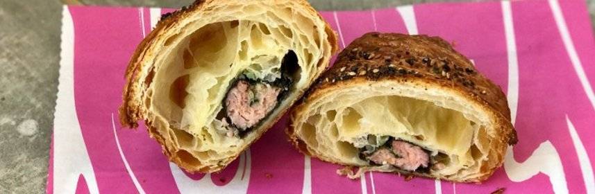 Nouvelle tendance pâtissière : le croissant sushi