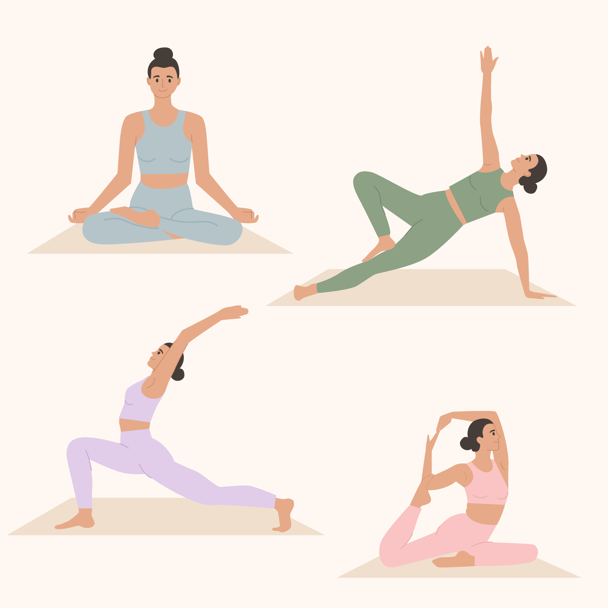 postures de yoga